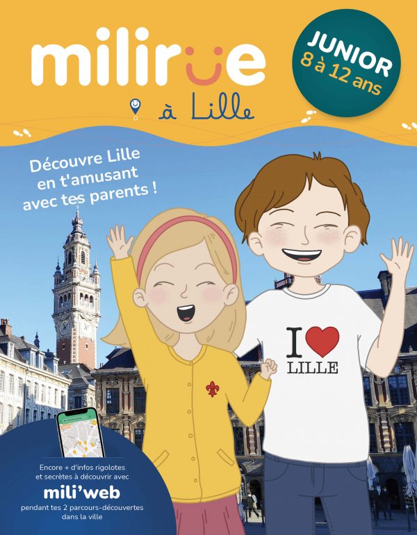 Cahier d'activité Milirue à Lille 8-12 ans