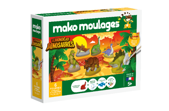 Coffret Dinosaures Mako moulages