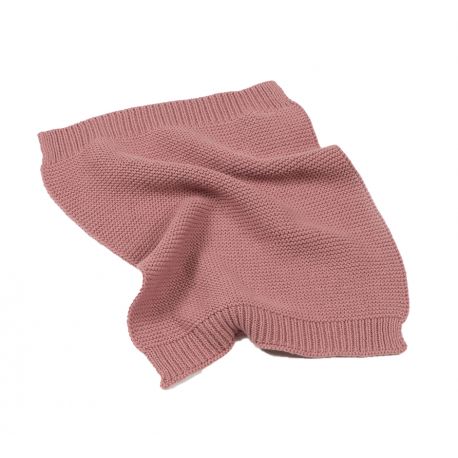 Couverture tricot blush Minikane