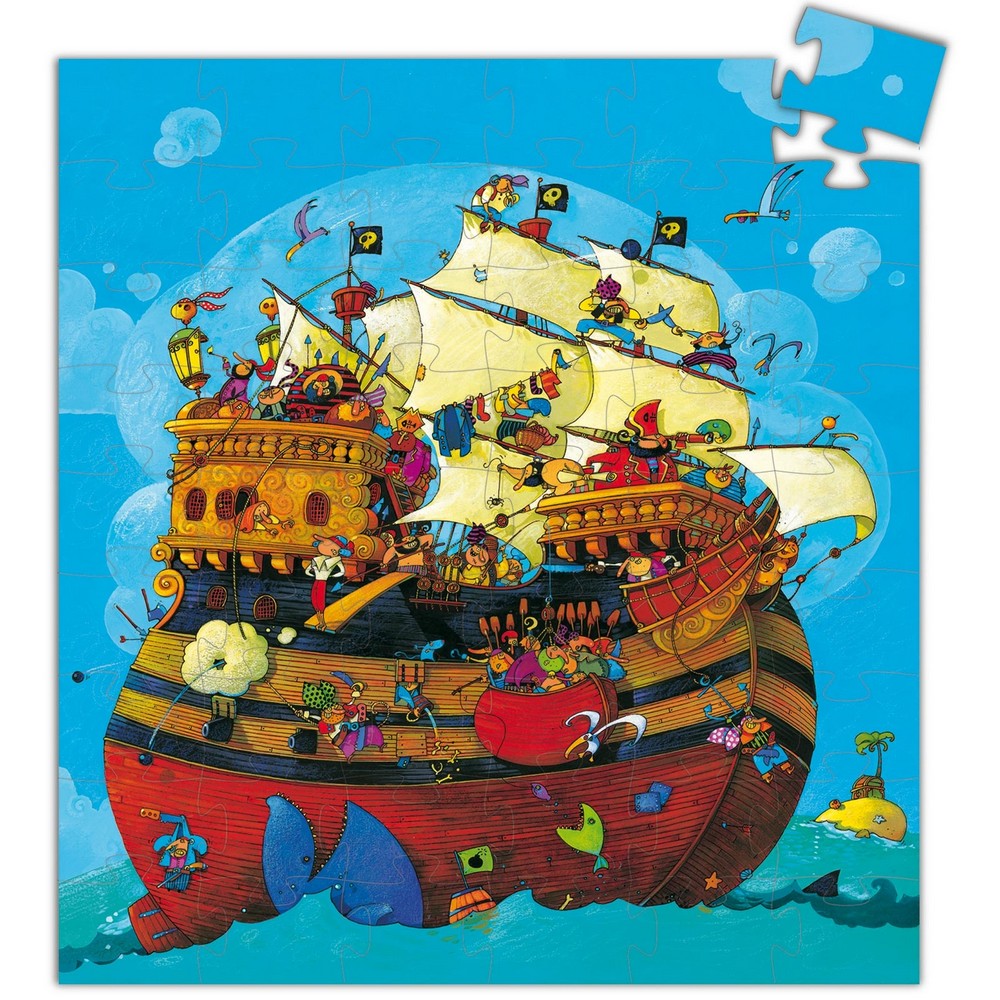Le bateau de Barberousse- Puzzle 54pcs