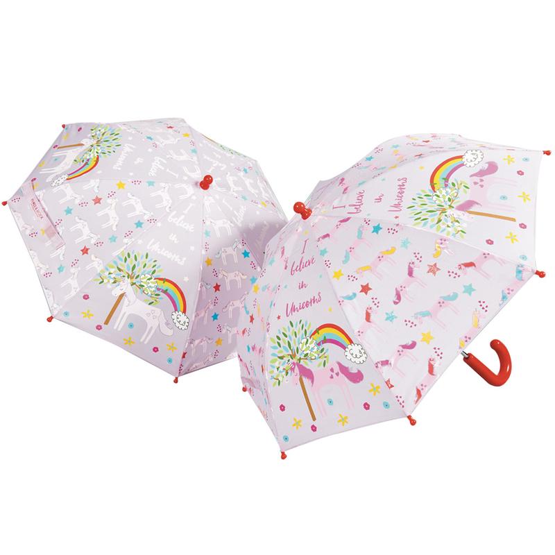 Parapluie Licorne (changement de couleur)