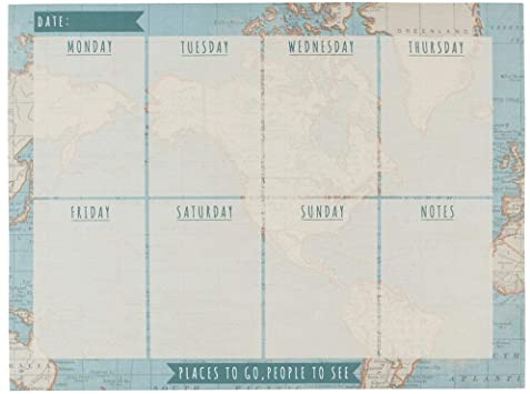 Planning Vintage Map