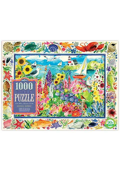 Puzzle 1000 pcs Le jardin des mouettes