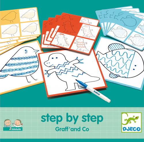 Step by step – Graff' and co Djeco
