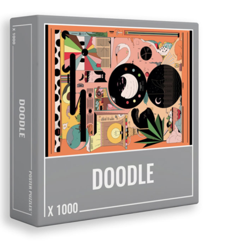Puzzle 1000 pcs  - DOODLE  Poppik