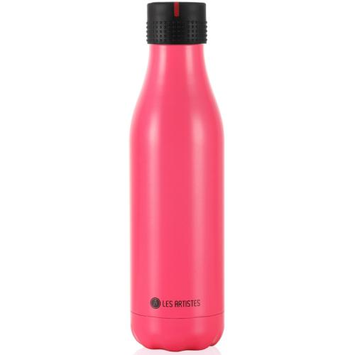 Bouteille up Rose fluo Isotherme 500ml Les Artistes
