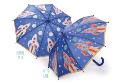 Parapluie Enfant Fusée (changement de couleur) Floss and rock